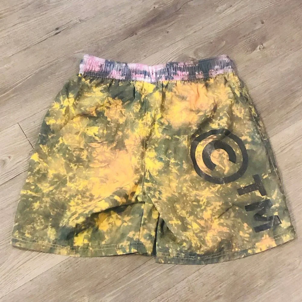 Russell Athletic One Of A Kind Tie Dye Athletic Shorts Women Size Medium TM